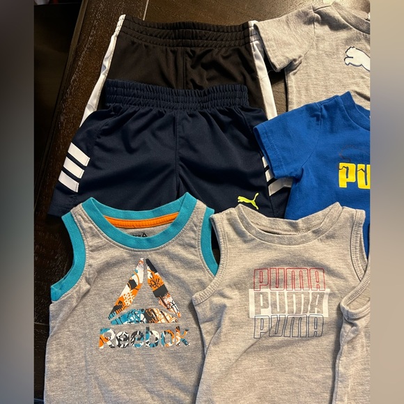 Puma/Reebok t shirts & shorts bundle infant baby 3-6M - Picture 12 of 15
